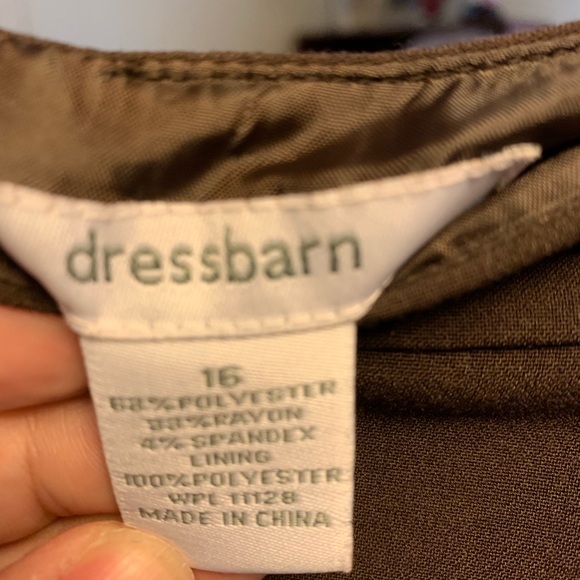 Brown dress skirt - Picture 3 of 4